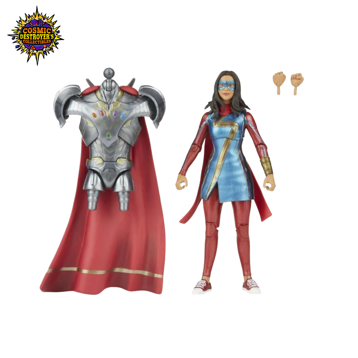 Marvel Legends - Marvel Studios Ms. Marvel - Ms. Marvel (Kamala Khan) - Infinity Ultron BAF - 2022
