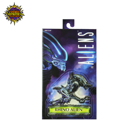 NECA - Aliens - Rhino Alien (Blue/Silver) - Ultimate Action Figure