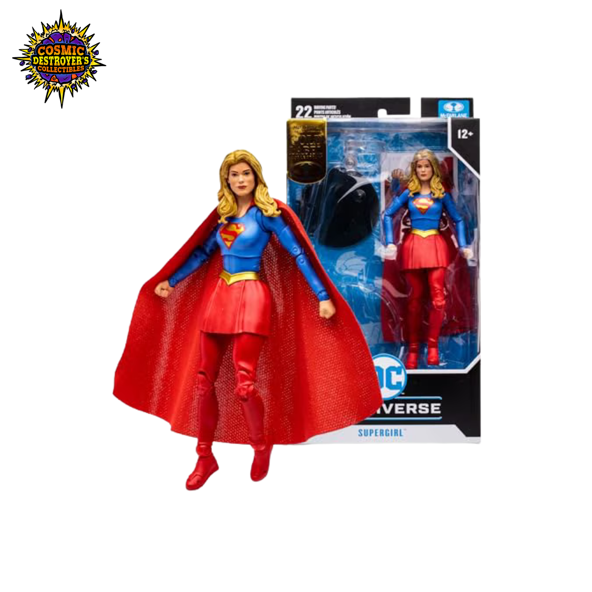 McFarlane Toys - DC Multiverse - Supergirl (DC Rebirth) - Gold Label - Target Exclusive - 2023