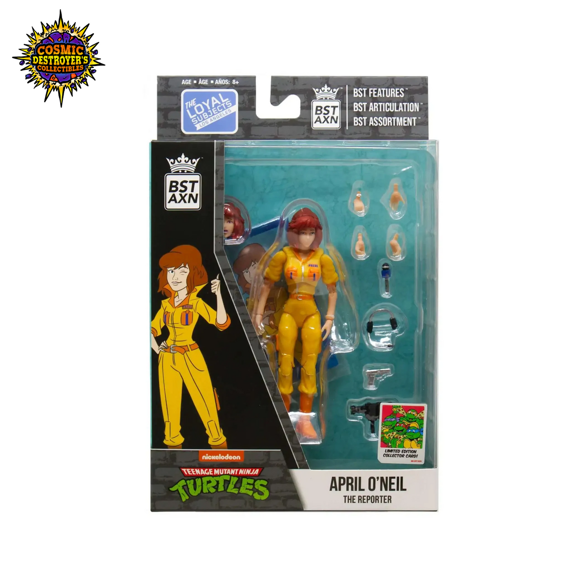 The Loyal Subjects - Teenage Mutant Ninja Turtles - BST AXN April O'Neil Action Figure - 2022