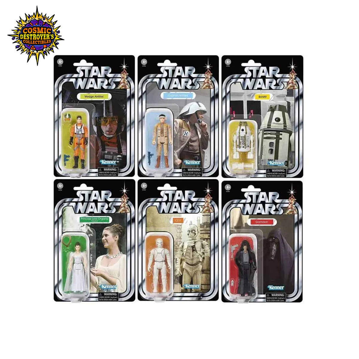 Star Wars Retro Collection - A New Hope 6 figure Multipack - 3.75 Inch Action Figures - Target Exclusive