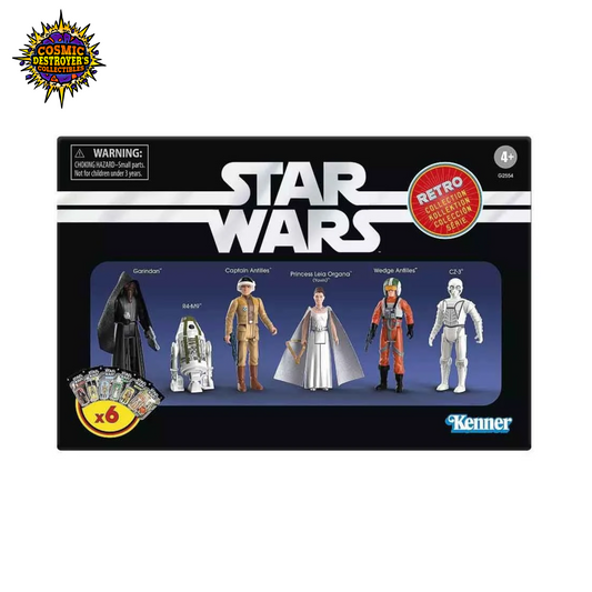 Star Wars Retro Collection - A New Hope 6 figure Multipack - 3.75 Inch Action Figures - Target Exclusive