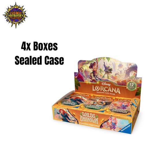 Disney Lorcana TCG: Wilds Unknown Booster Box Case