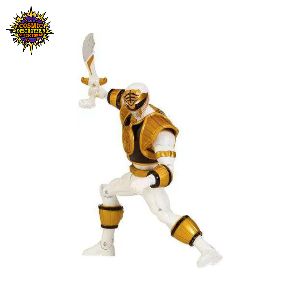Power Rangers Megaforce - Armored Mighty Morphin White Ranger Action Figure - 2013