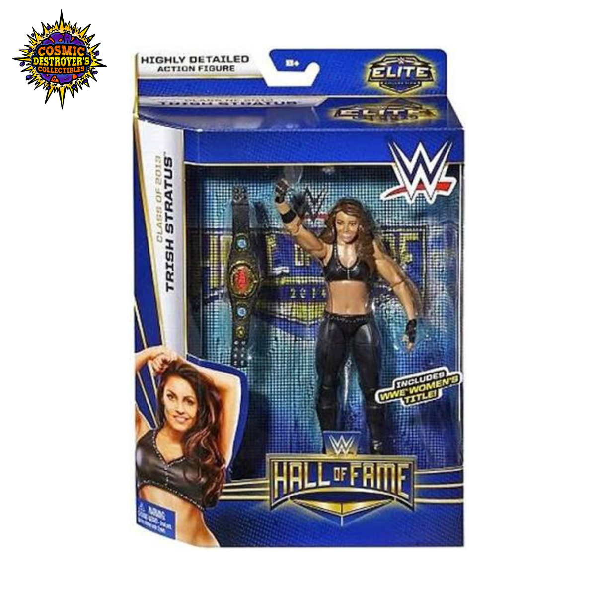 WWE Wrestling - Elite Collection - Hall of Fame Trish Stratus Action Figure w/ WWE Women's Title