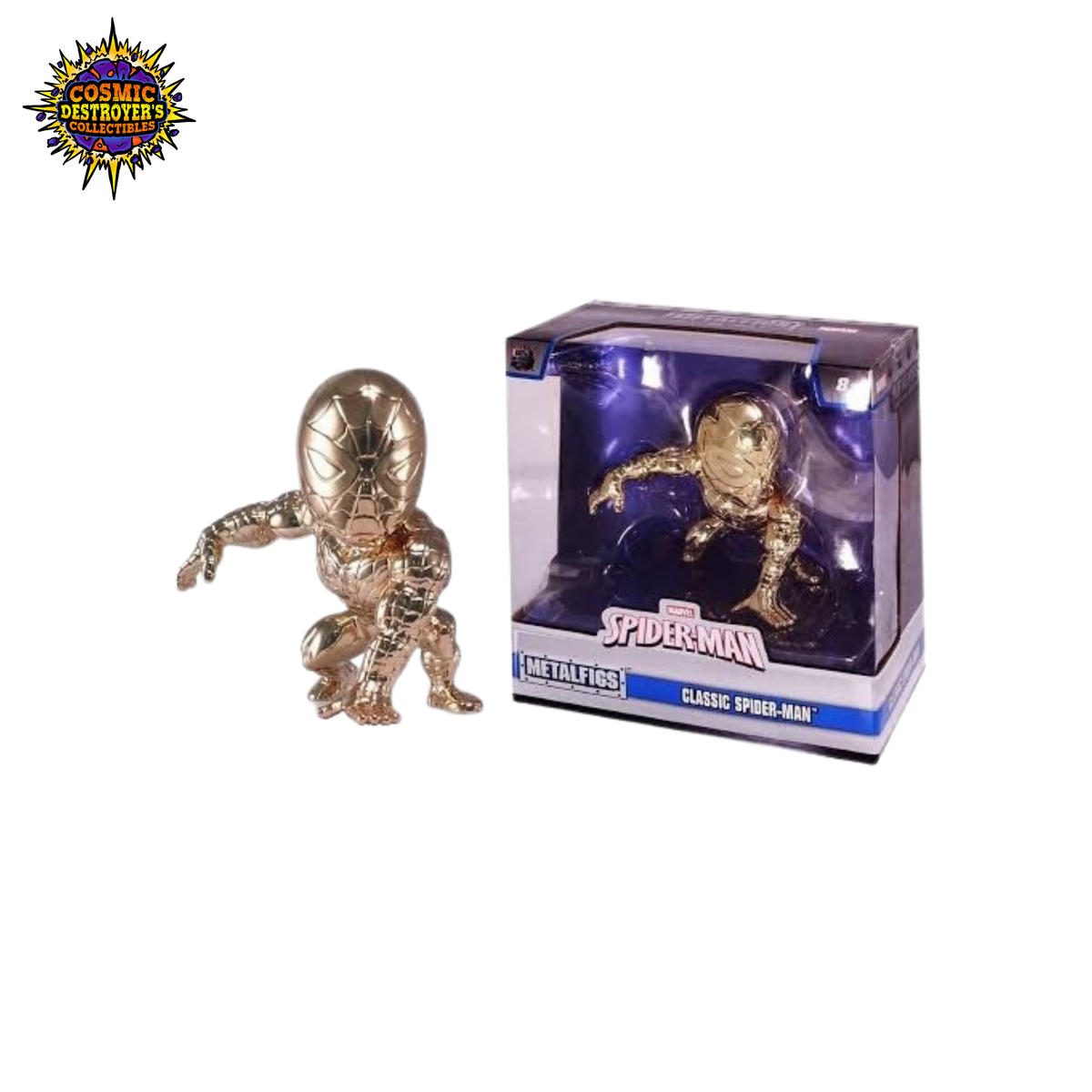 Metalfigs - Marvel Spider-Man - Classic Spider-Man - Toys R Us Exclusive