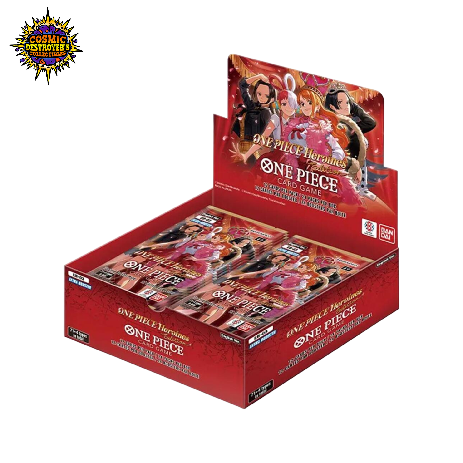 One Piece TCG: Extra Booster: One Piece Heroines Edition Box (EB