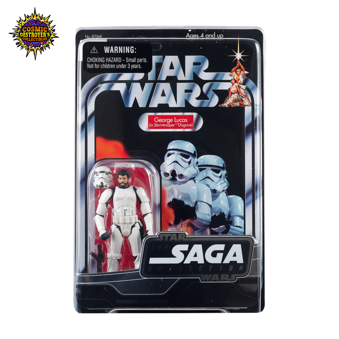 Star Wars - The Saga Collection - George Lucas (in Stormtrooper Disguise) w/ Shipper
