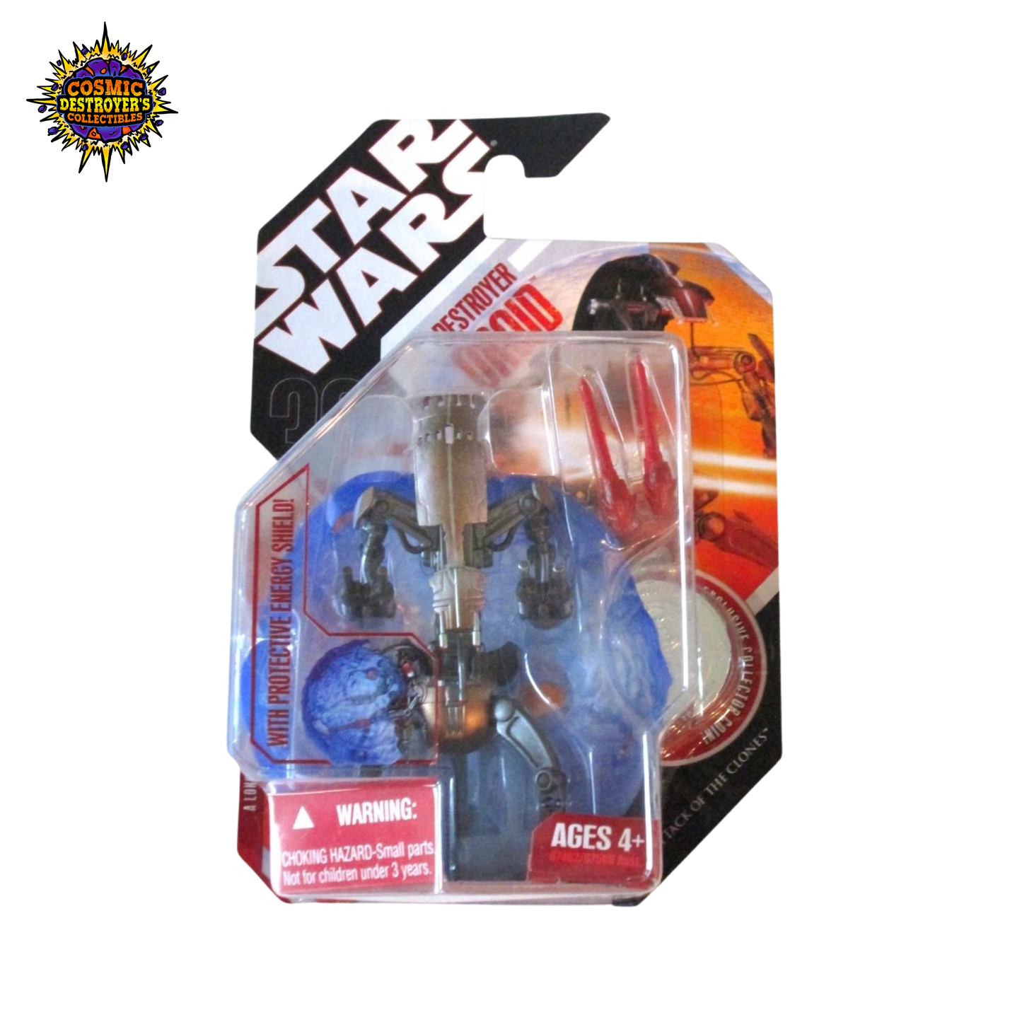 Star Wars - Attack of the Clones - Destroyer Droid - 3.75 Action Figure - 2007