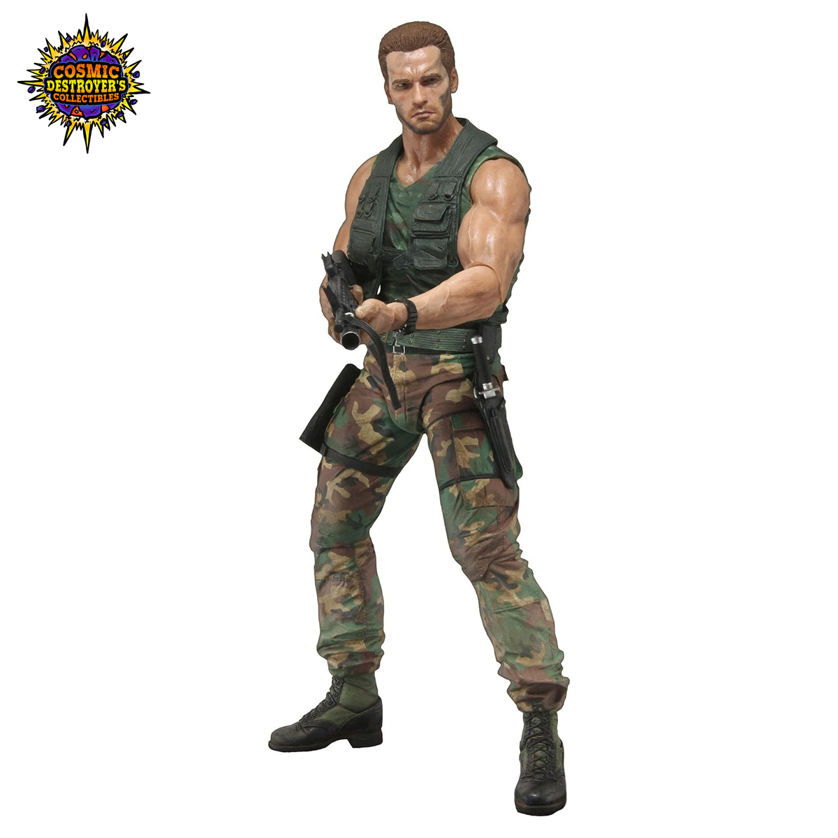 NECA - Predator (30th Anniversary) - Jungle Patrol Dutch - 7" Action Figure - 2017