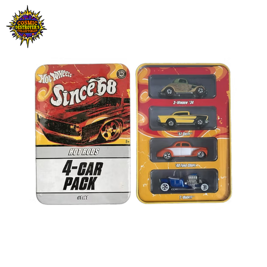 Hot Wheels Since '68 - Hot Rods 4 Car Pack - 40th Anniversary L8807