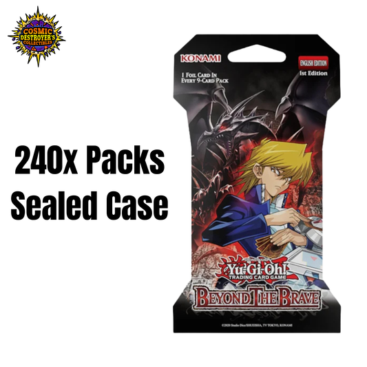Yu-Gi-Oh! Beyond the Brave Sleeved Booster Pack Case [1st Edition] (BETB) 240x Packs