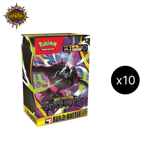 Pokémon TCG: Pitch Black Build & Battle Box - Sealed Display