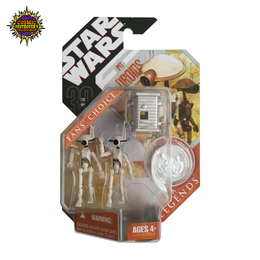 Star Wars - Saga Legends (30th Anniversary) - Pit Droids Action Figure - 2007