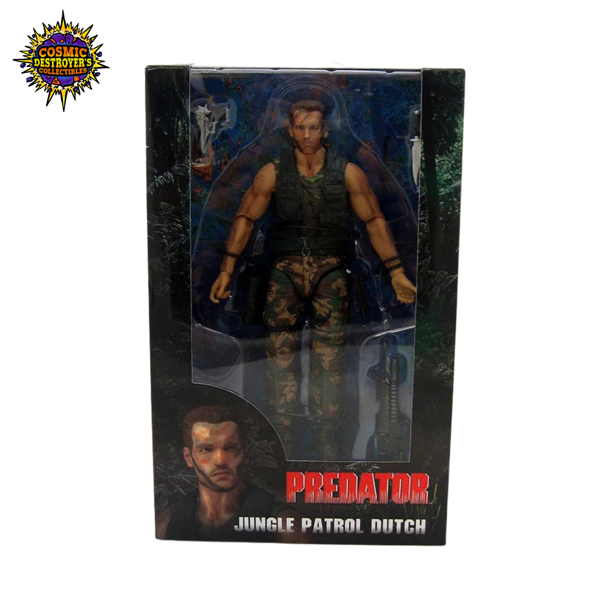 NECA - Predator (30th Anniversary) - Jungle Patrol Dutch - 7" Action Figure - 2017