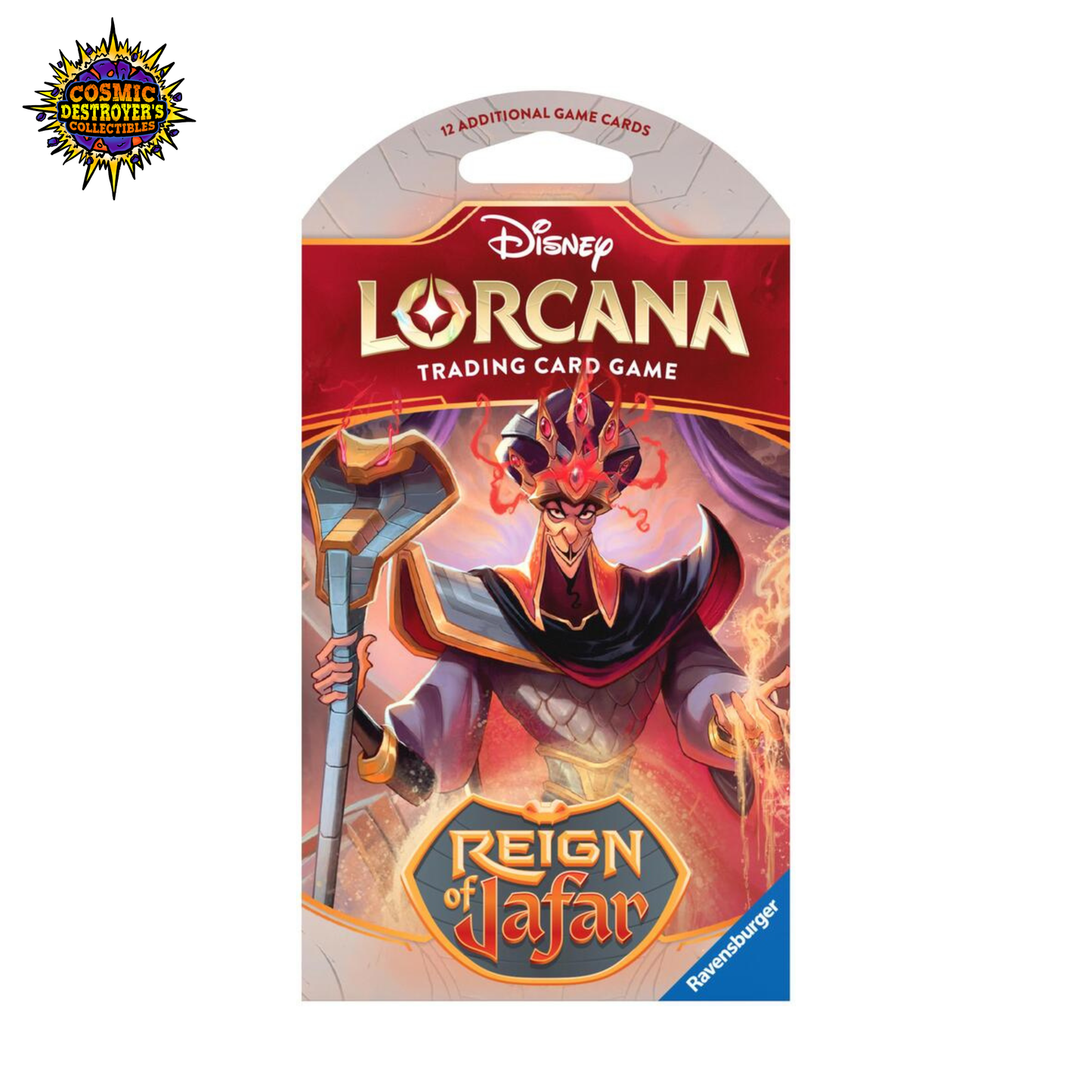 Disney Lorcana: Reign of Jafar Sleeved Booster Pack Sealed Case (48x Packs)