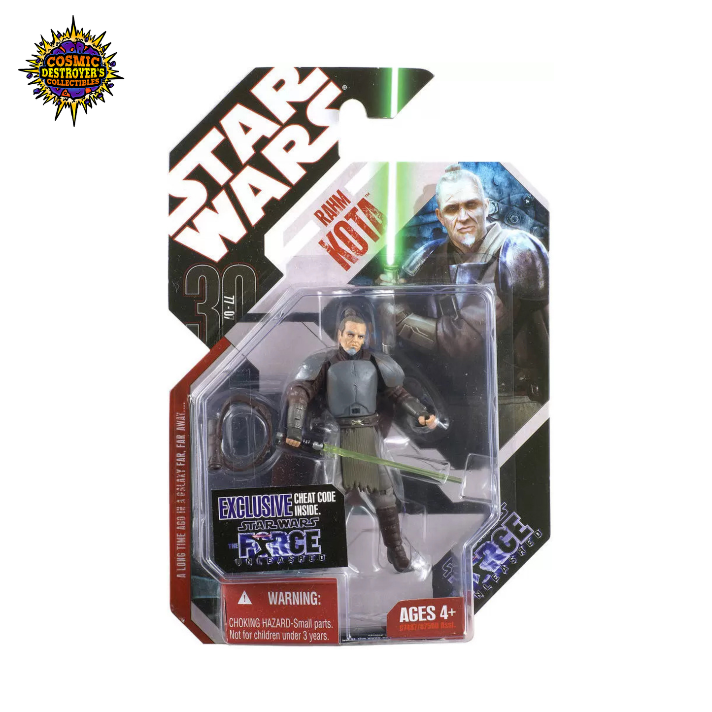Star Wars - Force Unleashed - Rahm Kota #13 - 3.75" Action Figure - 2007