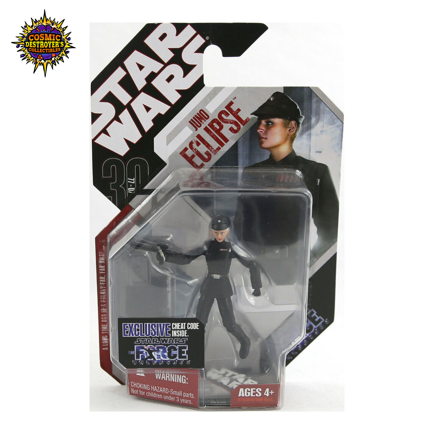Star Wars - Force Unleashed - Juno Eclipse #15 - 3.75" Action Figure - 2007