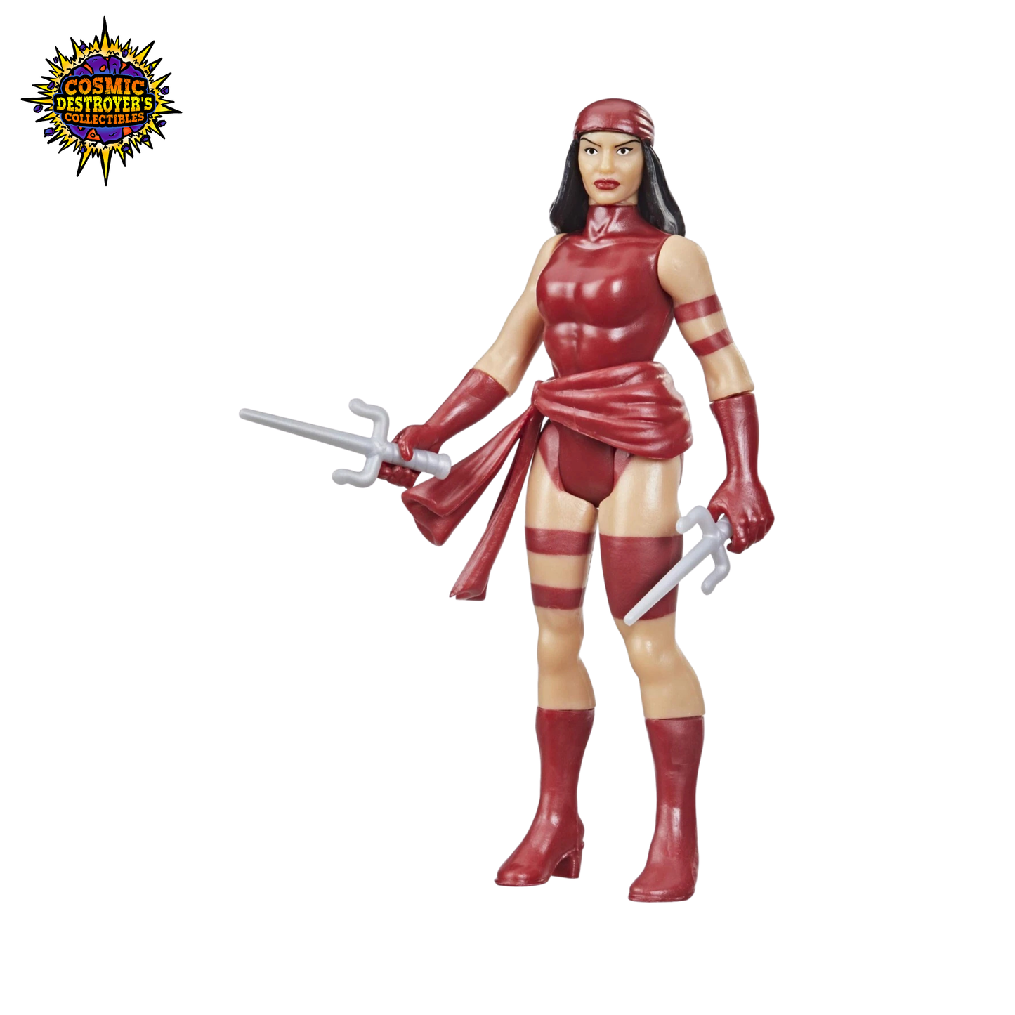 Marvel Legends - Retro Series - Elektra - 3.5" Action Figure (Bad Box)