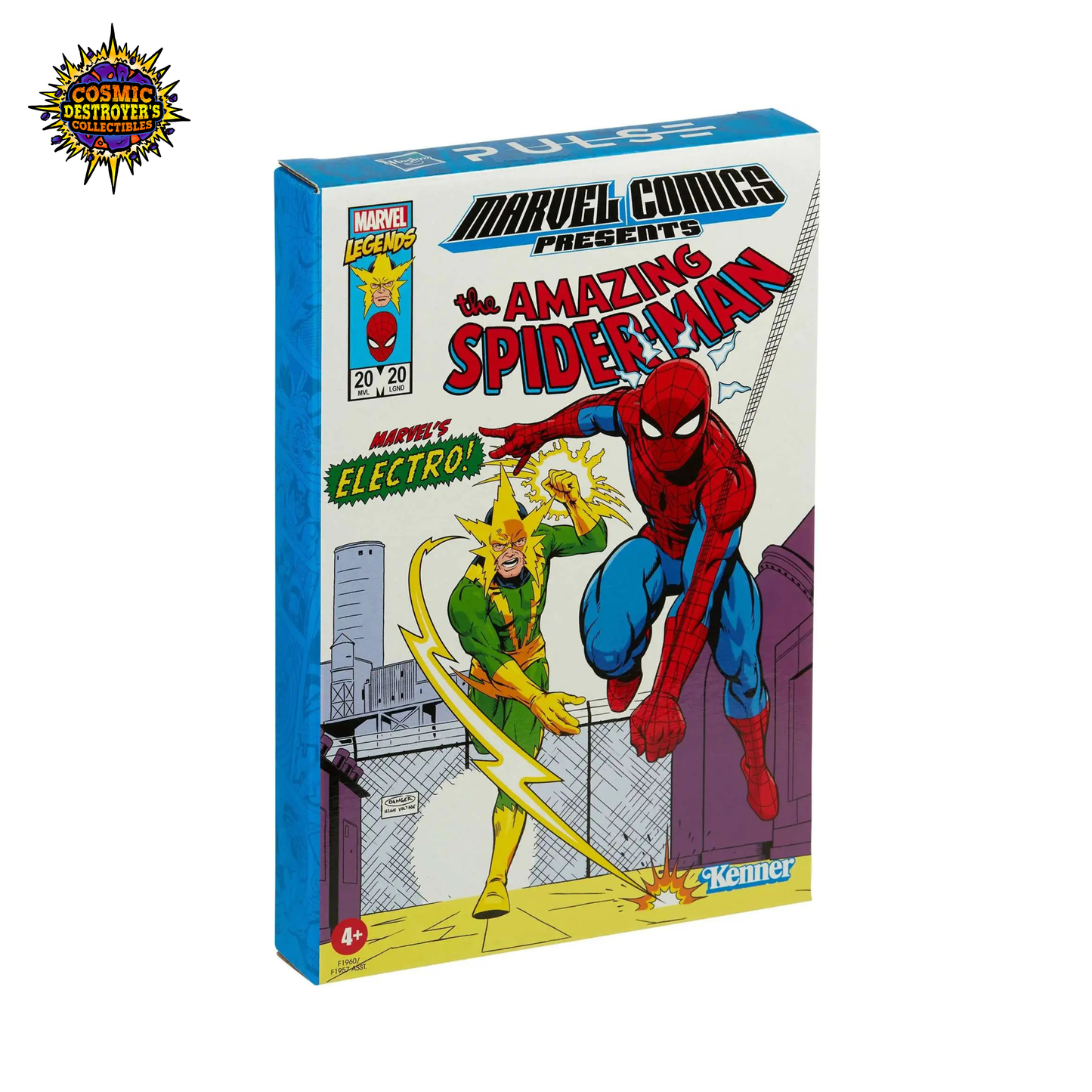 Marvel Legends - The Amazing Spider-Man - Spider-Man & Electro (Hasbro Pulse exclusive) - 3.75" Action Figure 2-Pack