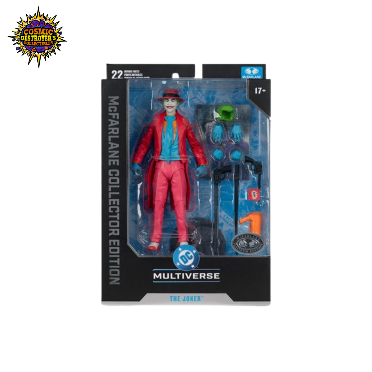 McFarlane Toys (Collector's Edition) - DC Multiverse - The Joker (Batman 1989) - Platinum Edition - #57