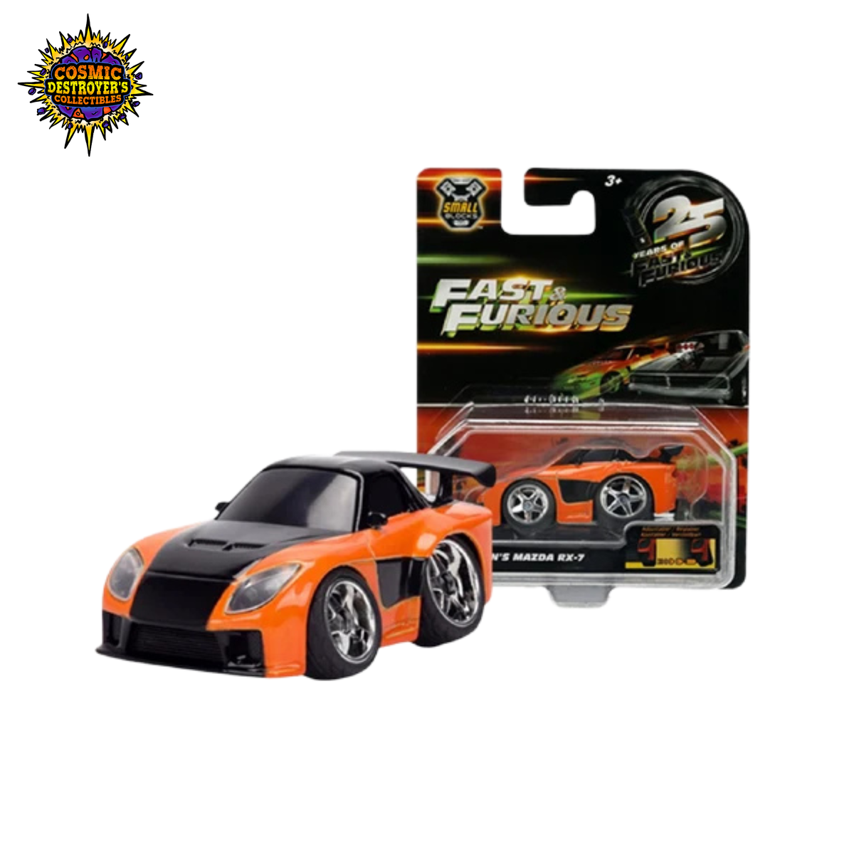 Jada - Fast & Furious (25 Years) - Han's Mazda RX-7 - Small Blocks 1:43 Scale - 2026