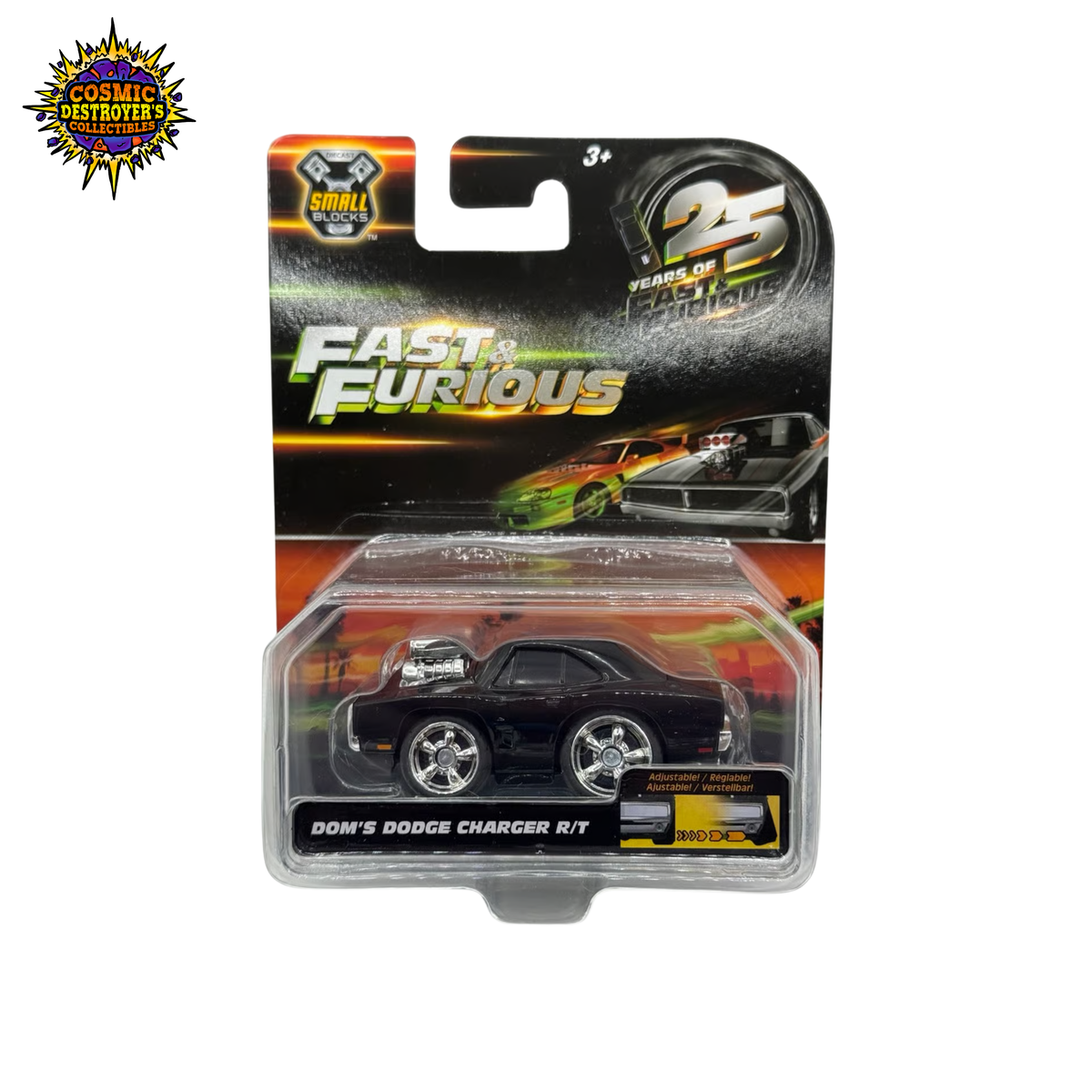 Jada - Fast & Furious (25 Years) - Dom's Dodge Charger R/T - Small Blocks 1:43 Scale - 2026
