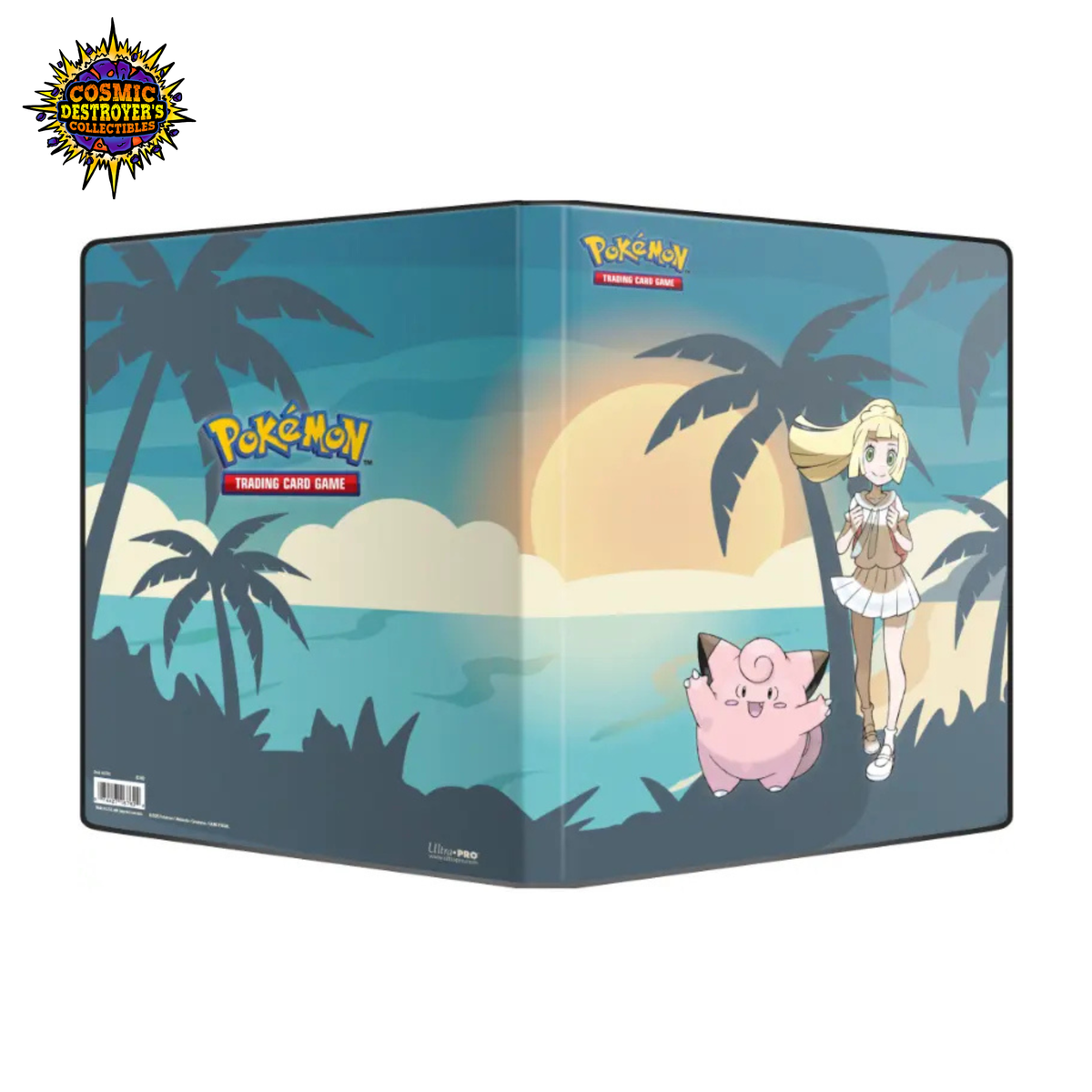 Ultra PRO 9 Pocket Portfolio Pokemon Lillie and Clefairy