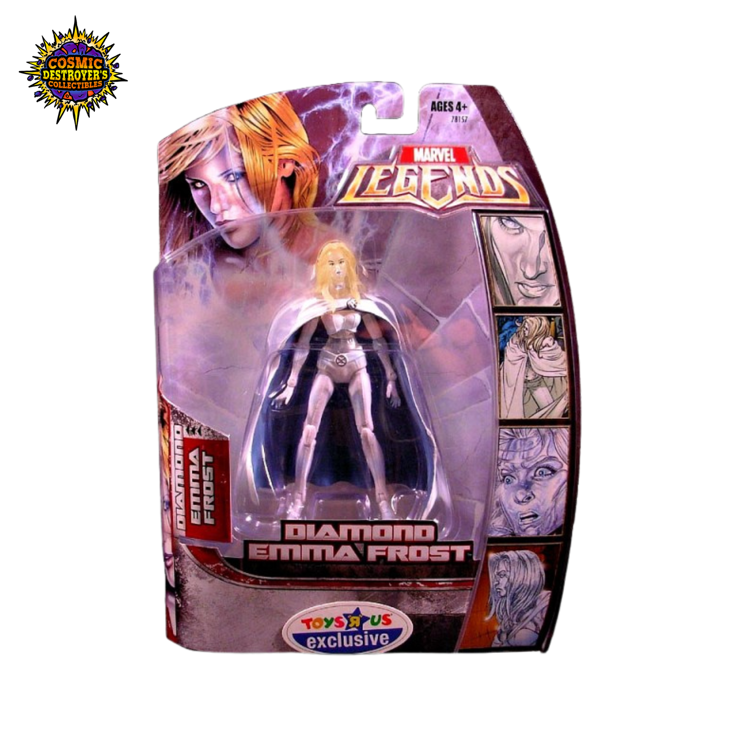 Marvel Legends - Diamond Emma Frost (Toys R Us Exclusive) 2006 Action Figure