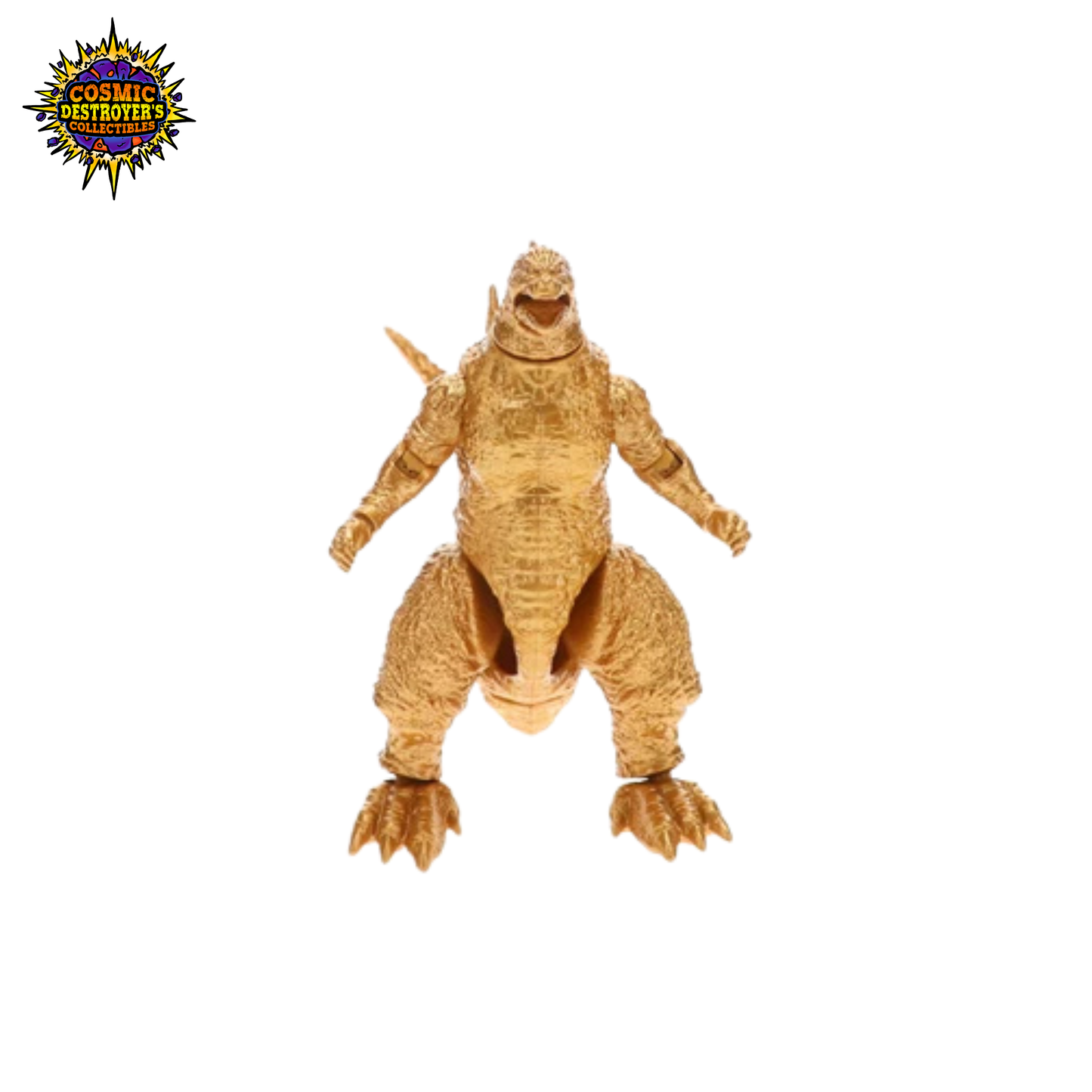 Godzilla Monster Series - Godzilla 2023 - NYCC 2024 Special Gold Edition figure