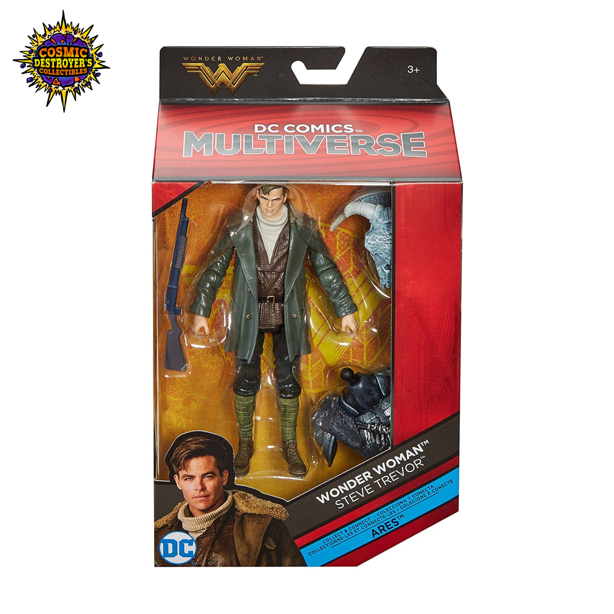 DC Multiverse - Steve Trevor (Wonder Woman) - Ares BAF