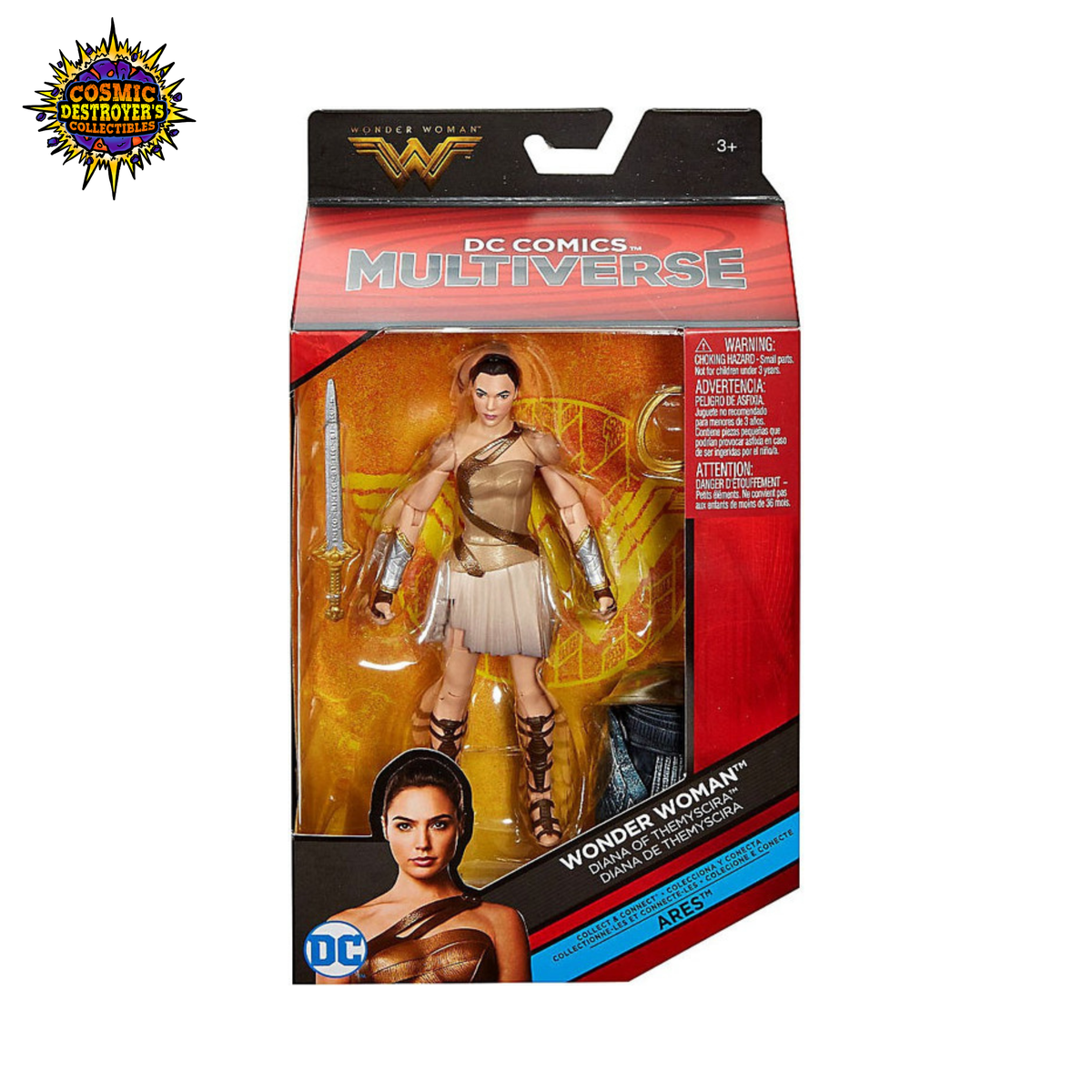 DC Multiverse - Diana of Themyscira (Wonder Woman) - Ares BAF