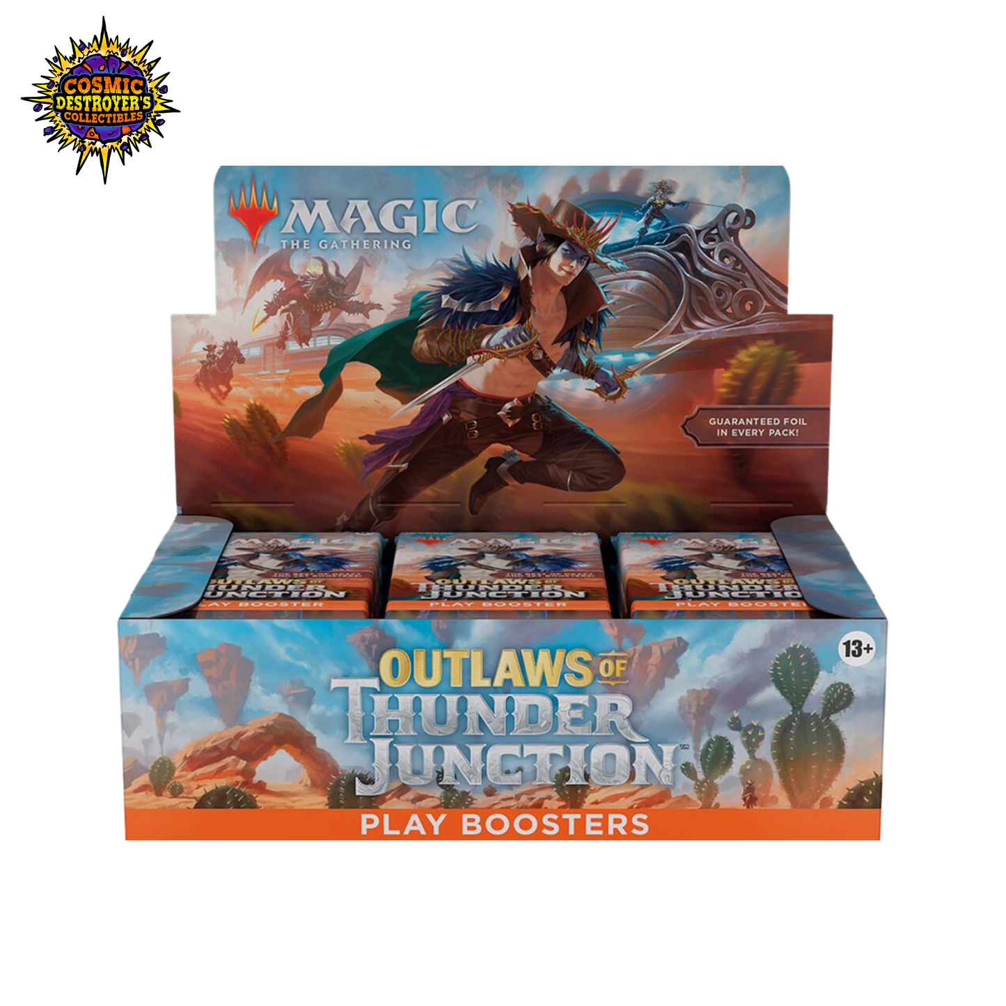 MTG: Outlaws of Thunder Junction - Play Booster Display - Outlaws of Thunder Junction (OTJ)