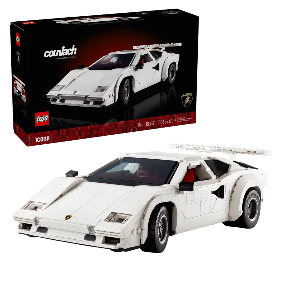 LEGO Icons - Lamborghini Countach 5000 Quattrovalvole - 10337