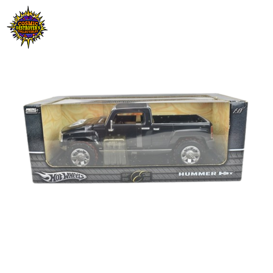 Hot Wheels - Metal Collection -  Hummer H3T (1:18 Scale) Black - #H7276 2004