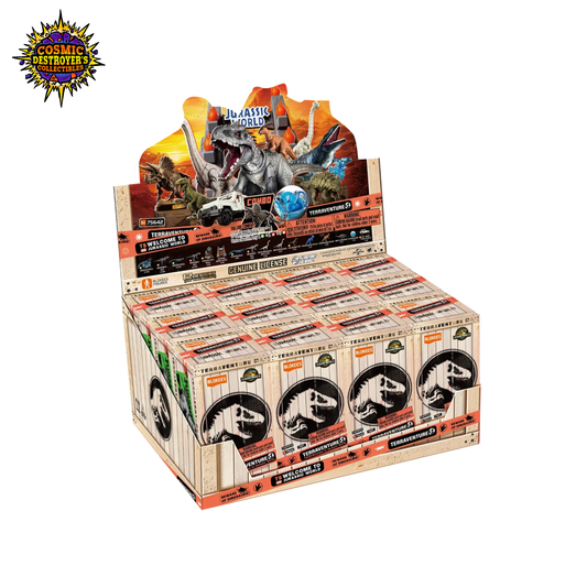 Jurassic World Blokees: Terraventure TS 02 Welcome to Jurassic World - Sealed Box of 12 Model Kits