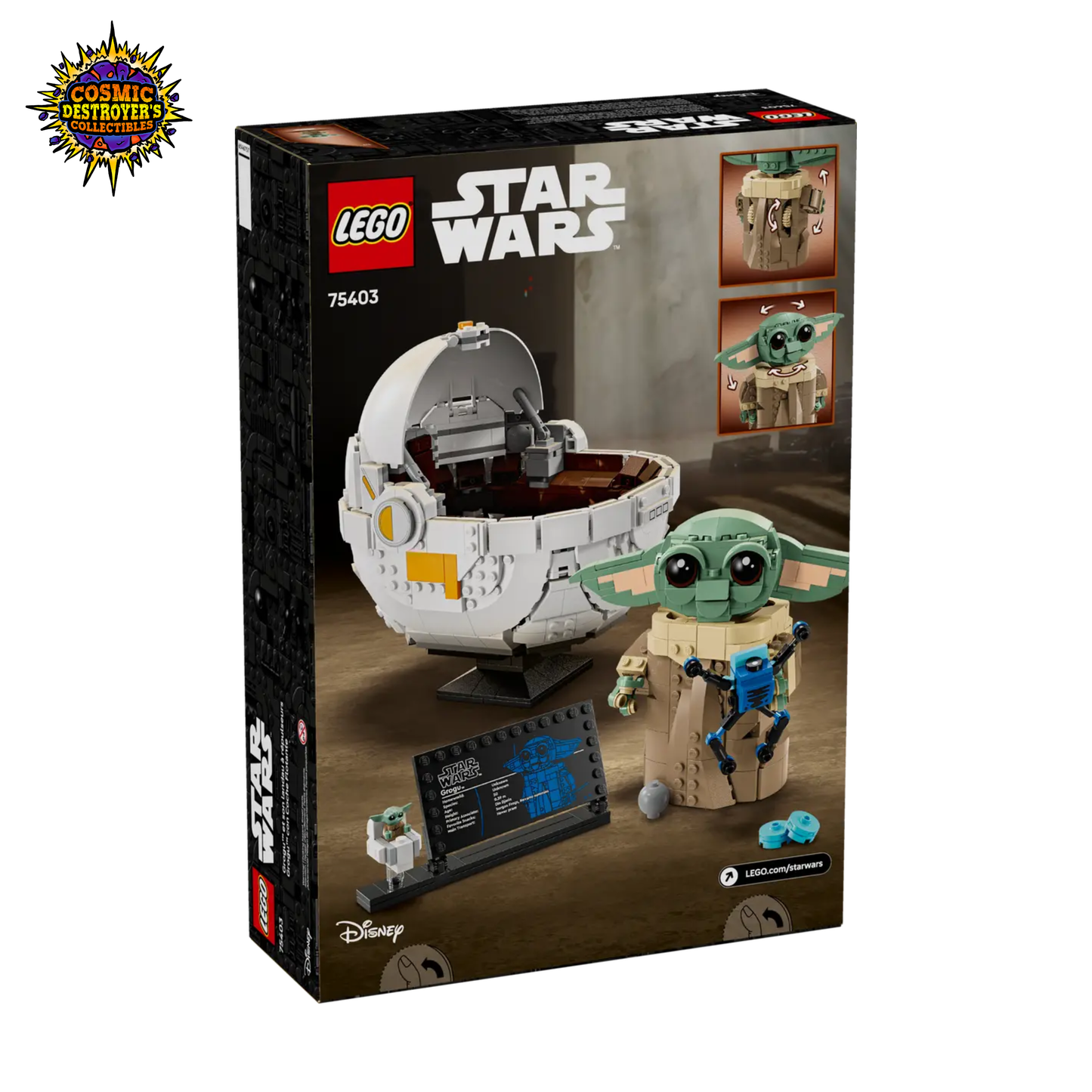 LEGO - Grogu™ with Hover Pram - 75403