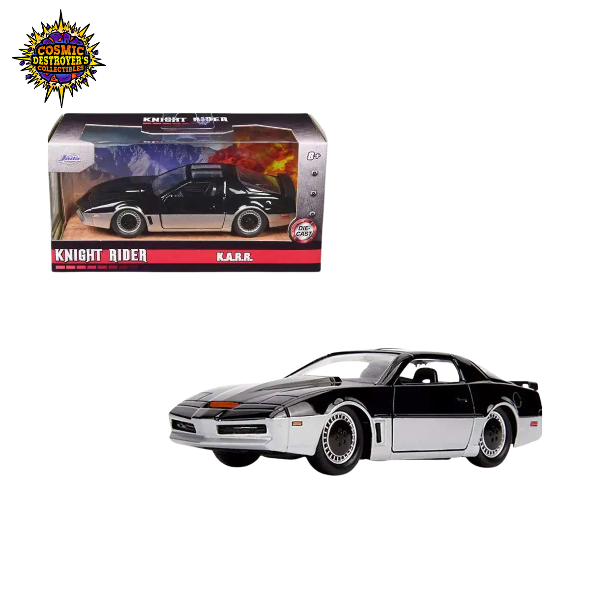 Jada - Hollywood Rides - Knight Rider - K.A.R.R. - 1:32 Scale - Die Cast - 2020