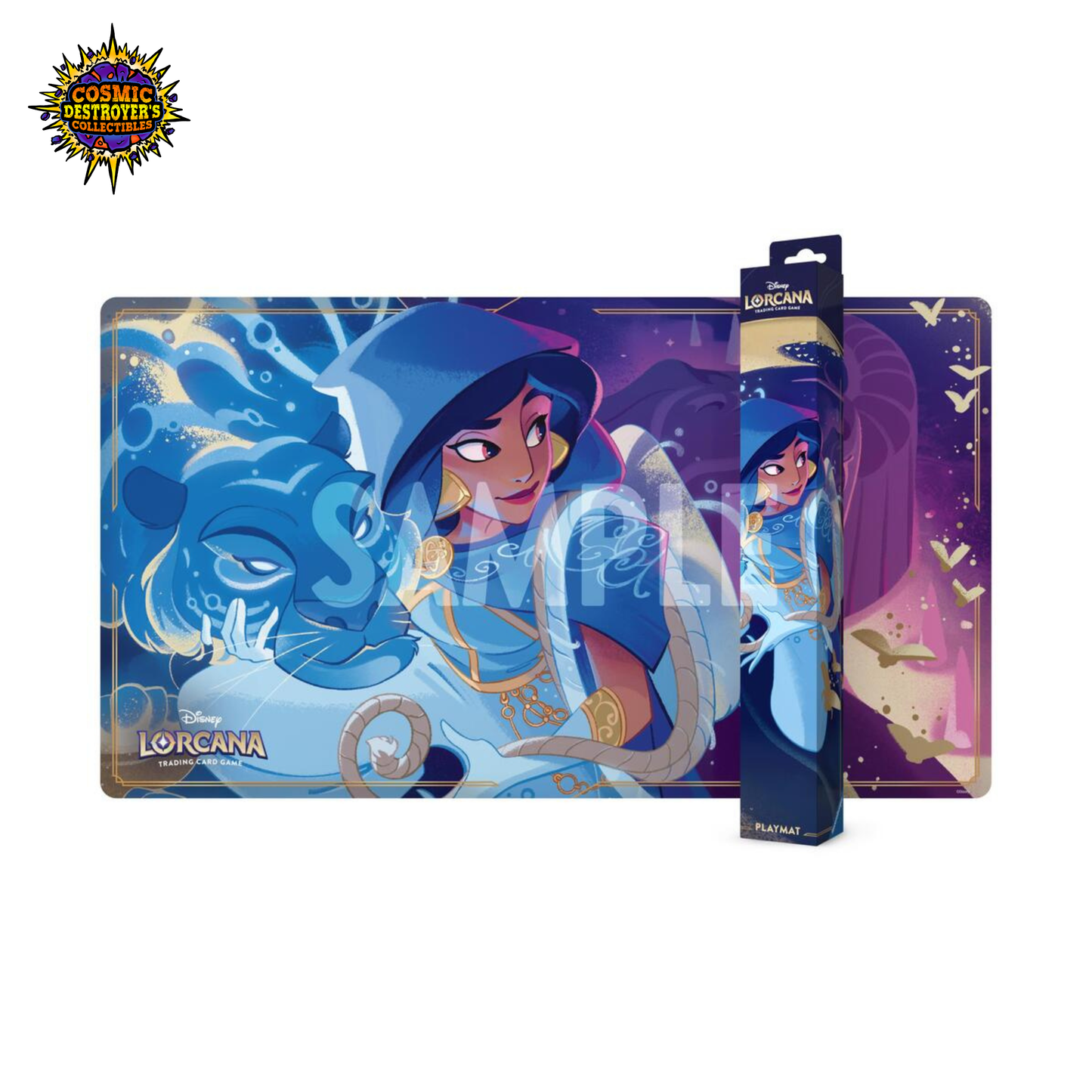 Disney Lorcana: Jasmine - Steady Strategist Playmat (Whispers in the Well)