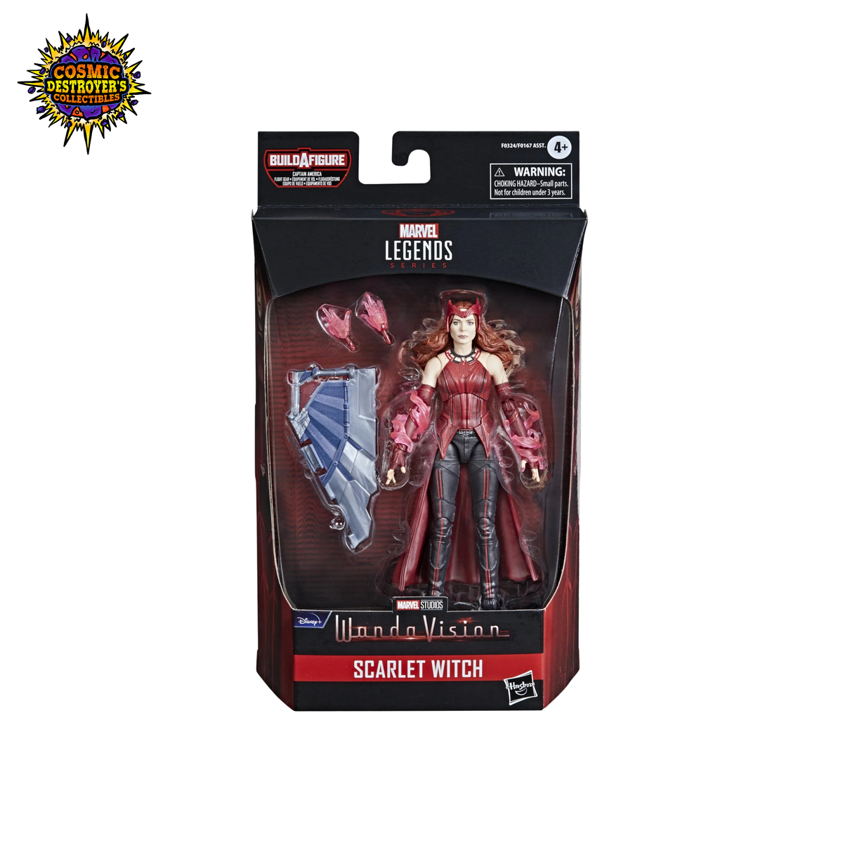 Marvel Legends - WandaVision - Scarlet Witch - Captain America BAF