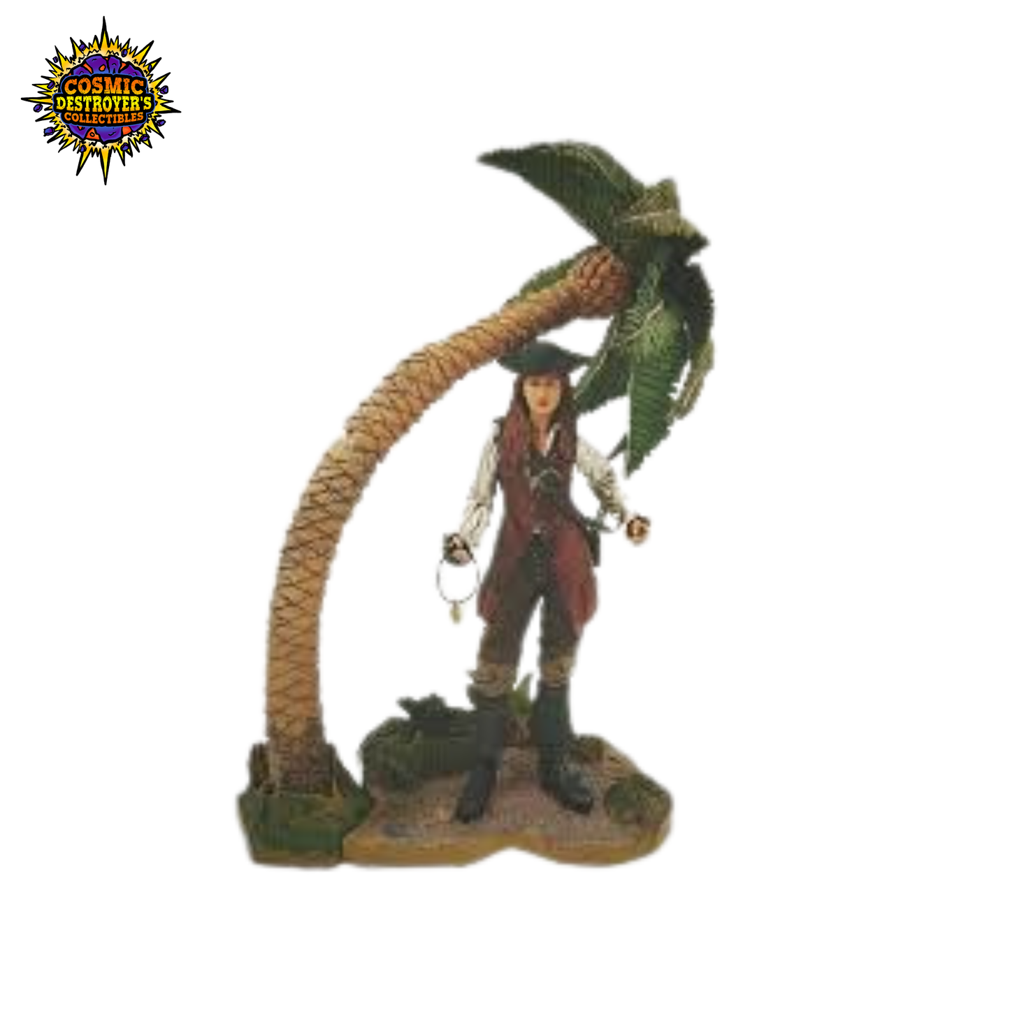 NECA - Pirates of the Caribbean Dead Man's Chest - Elizabeth Swann - Series 2 Action Figure (Yellow Box)