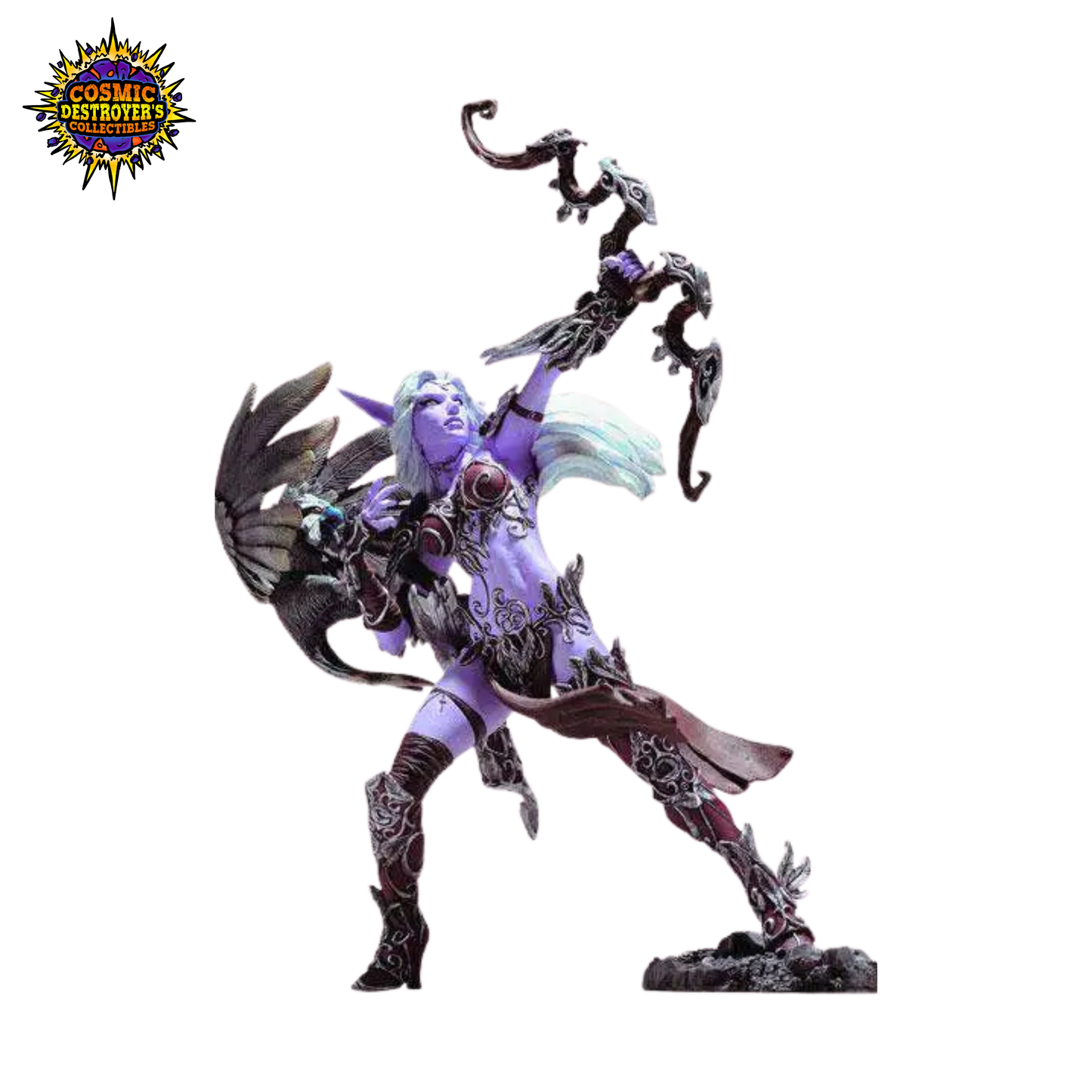 World of Warcraft - Alathena Moonbreeze w/ Sorna - Series 5  Action Figure