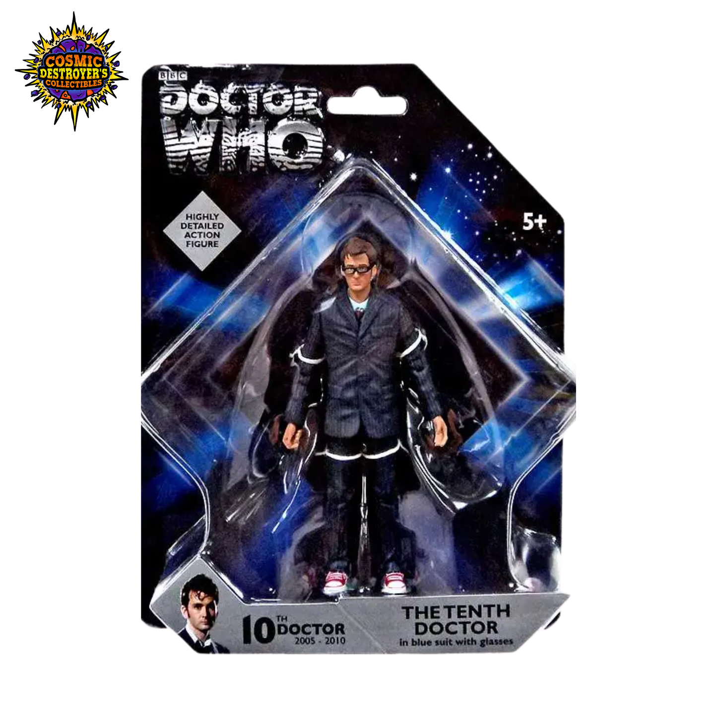 Doctor Who The Tenth Doctor Action Figure (Blue Suit)