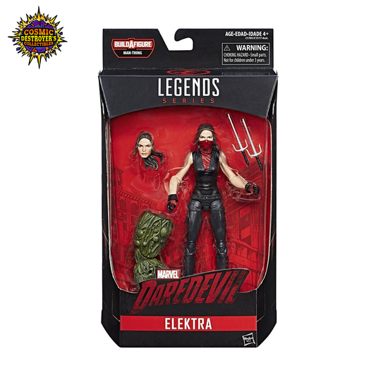 Marvel Legends - Daredevil - Elektra - Man Thing BAF
