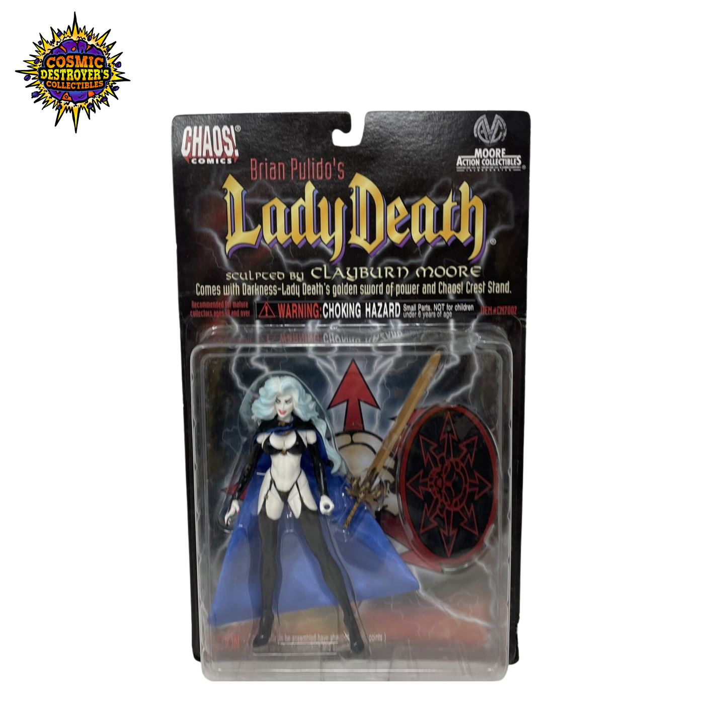 Moore Action Collectibles - Chaos! Comics Brian Pulido's Lady Death 6" Action Figure
