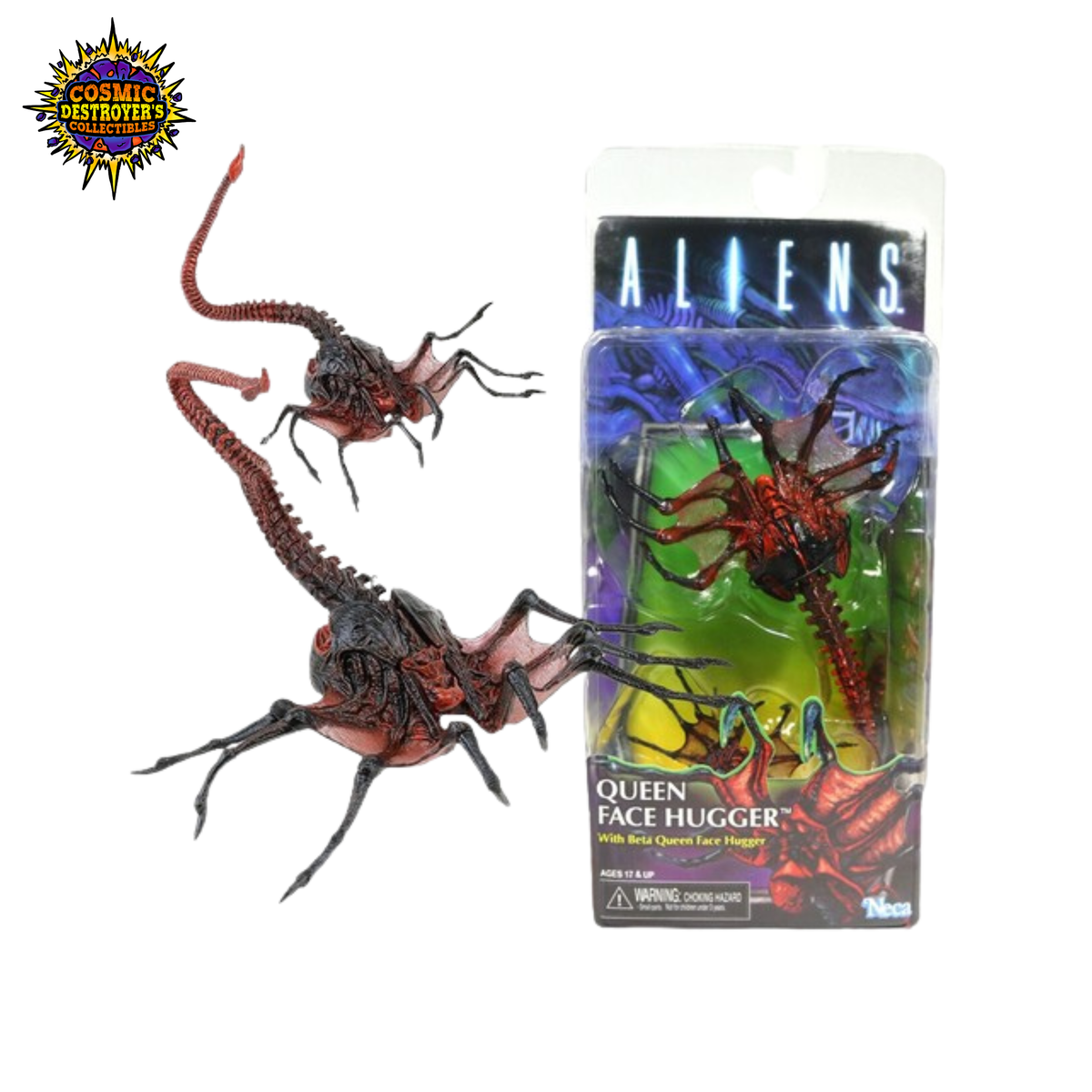 NECA - Aliens (Series 10) - Queen Facehugger - 8" Action Figure - 2016