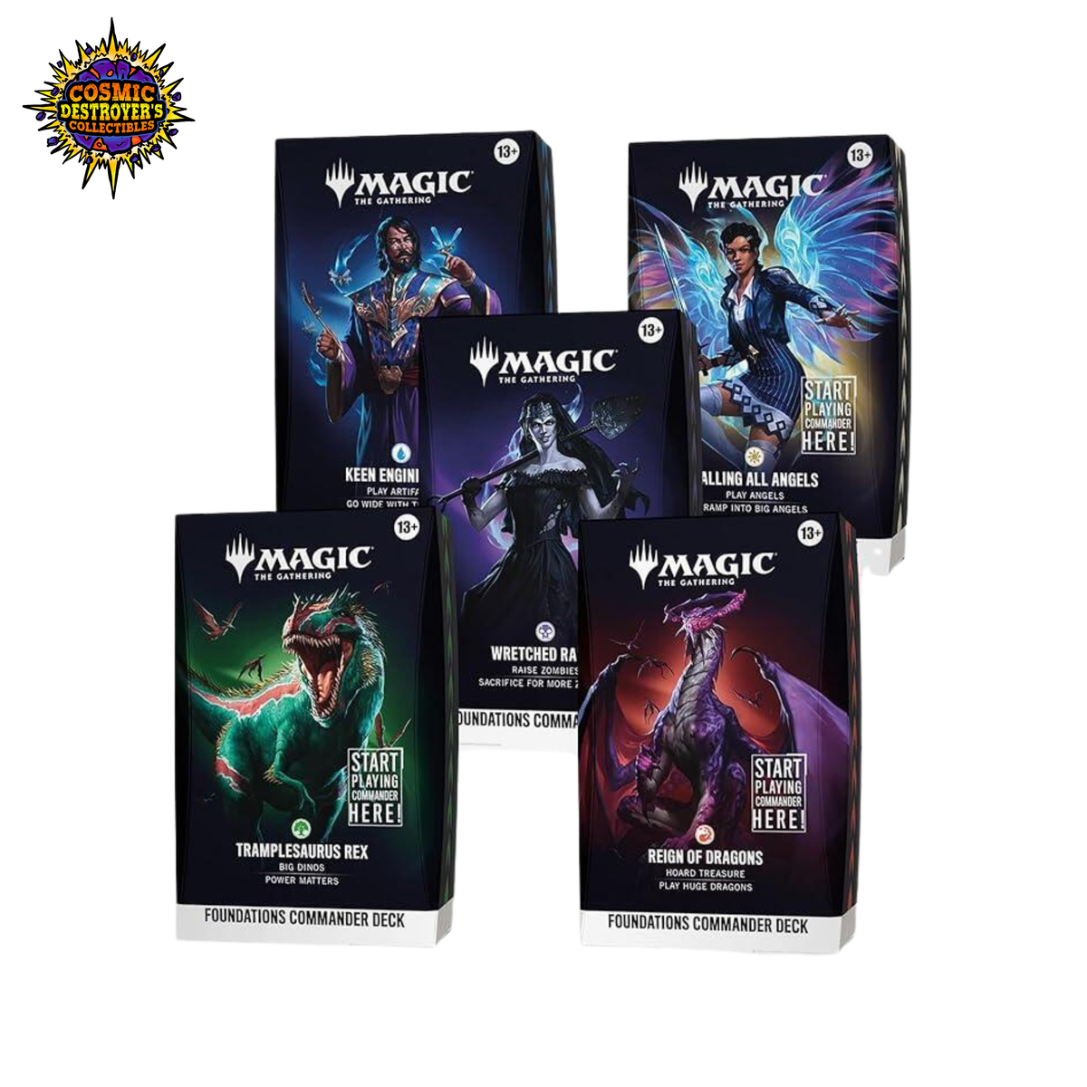 MTG: Foundations Commander Decks [Set of 5] - Commander: Foundations (FDC)