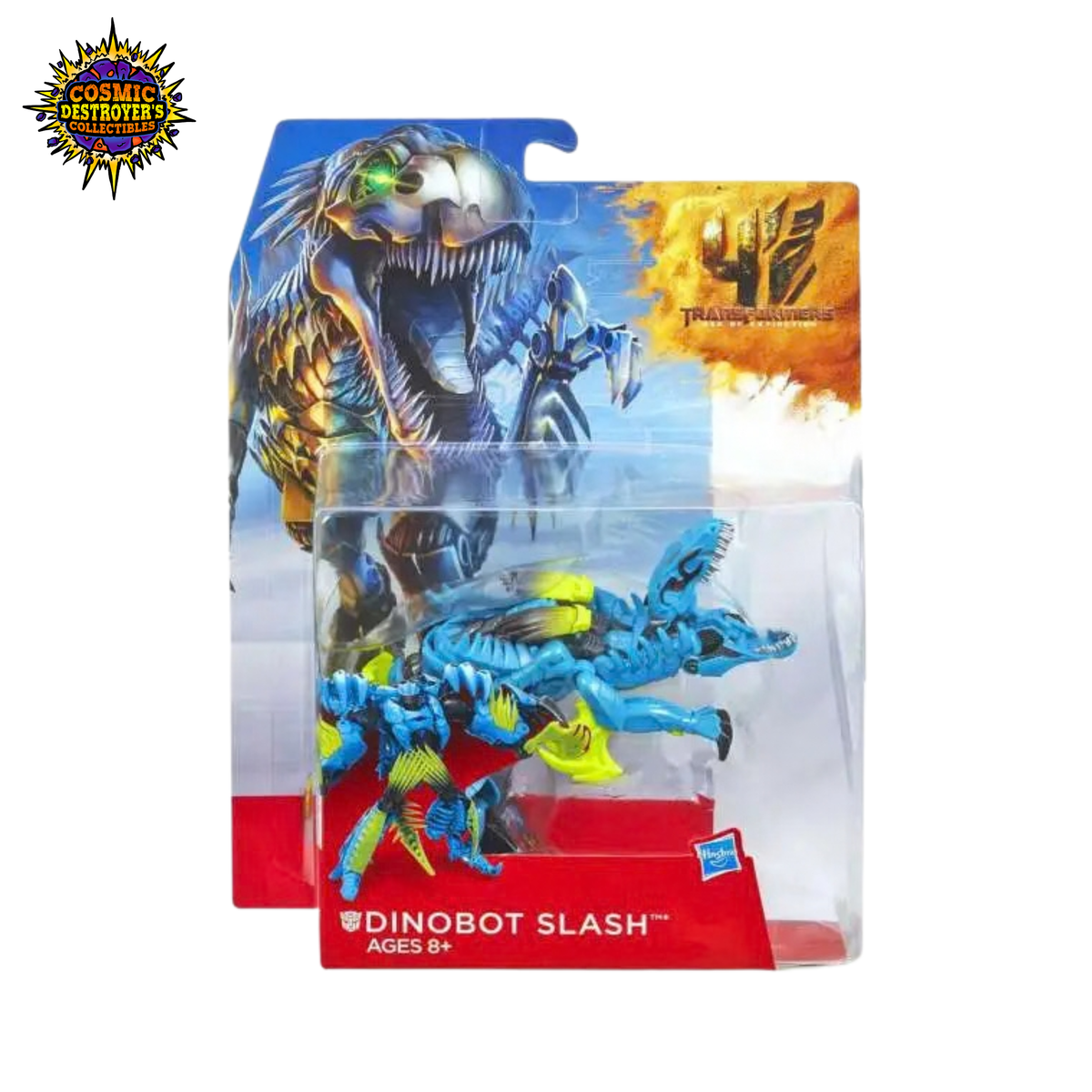 Transformers: Age of Extinction - Dinobot Slash - Deluxe Class - 2014 *SLIGHTLY DENTED BOTTOM*