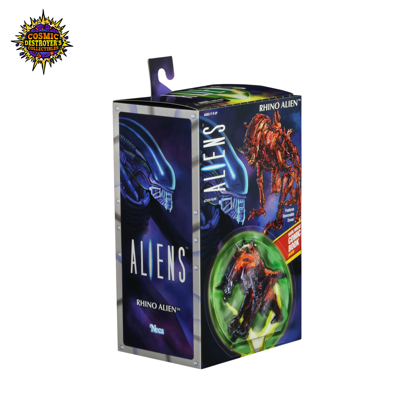 NECA - ALIENS - Rhino Alien (removable Dome) - 10" Action Figure