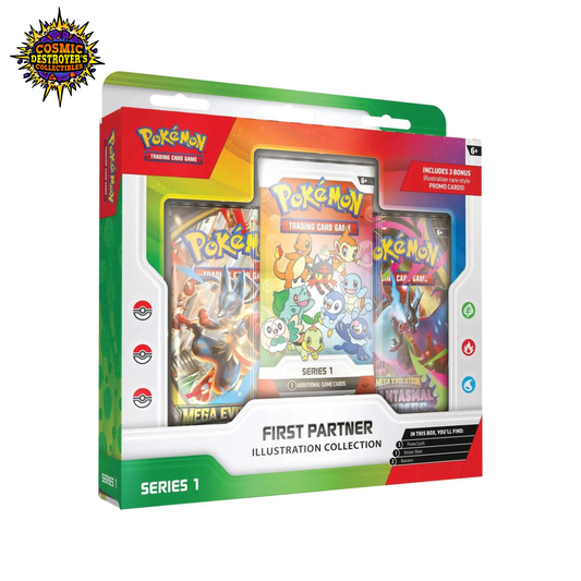 Pokémon TCG: First Partner Illustration Collection (Series 1) - First Partner Collection 2026